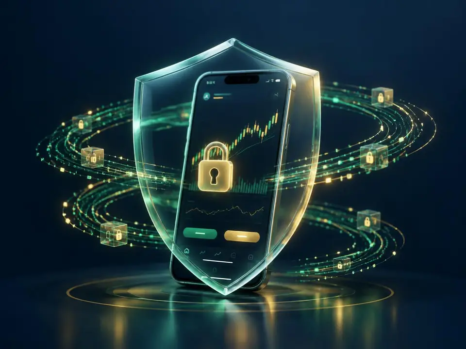 Ethereon Edge legit and secure trading app protected by encryption shield and two-factor authentication